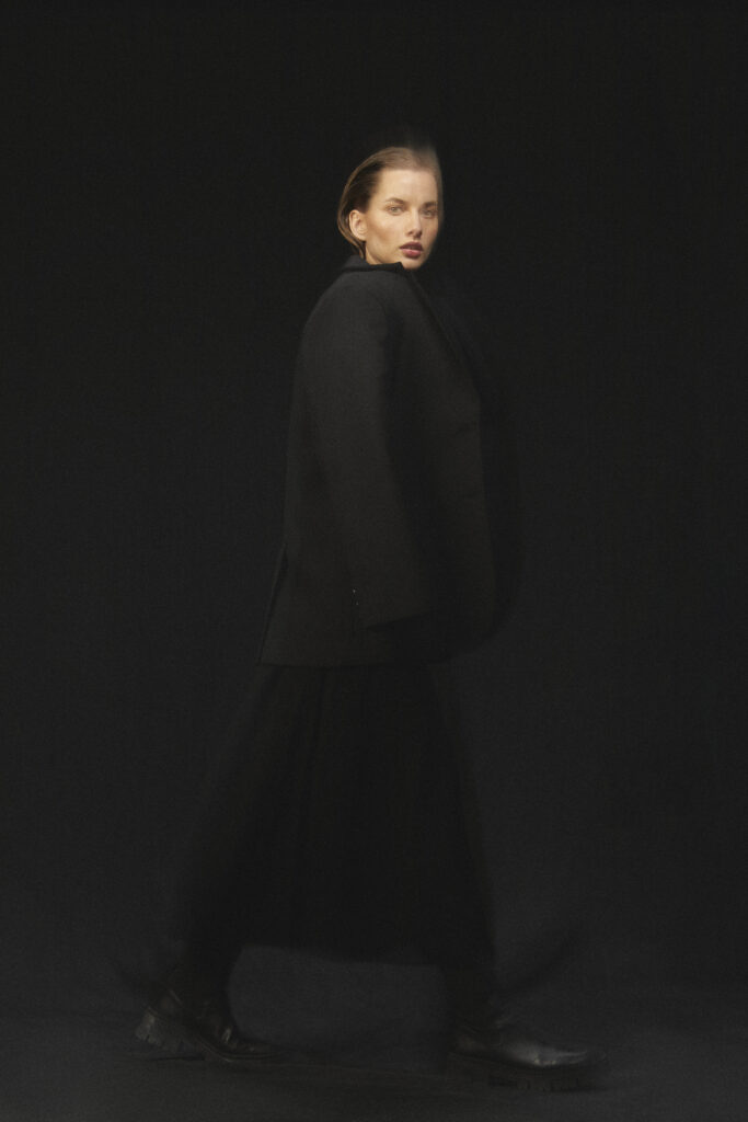 black background